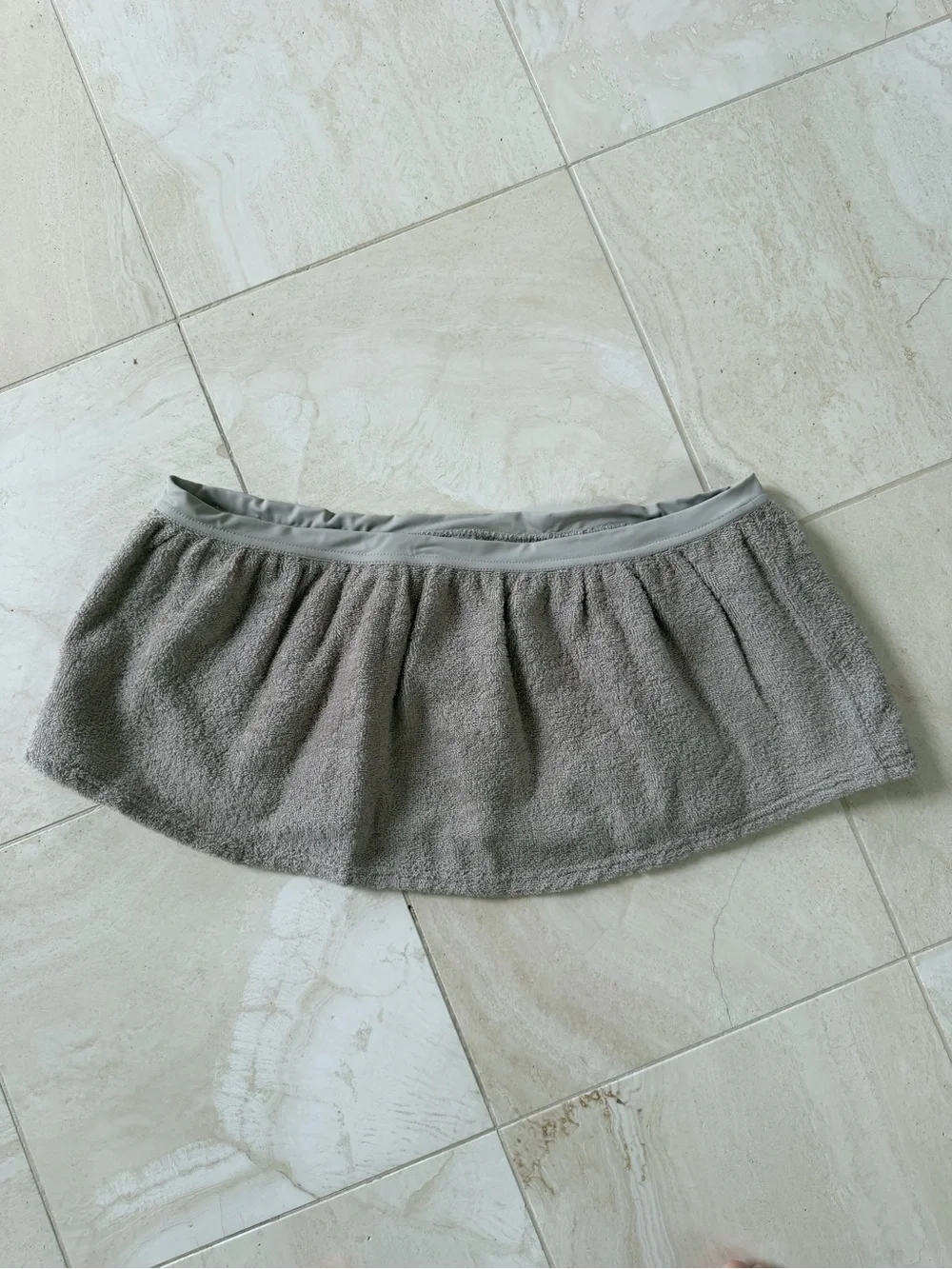 NEW Skims Terry Micro Skirt Coverup, Size M